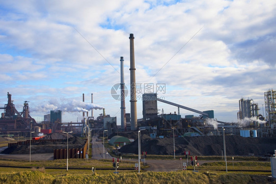 电资源大型钢铁厂重工业设施图片