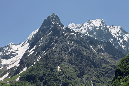 冬季雪山雪景图片