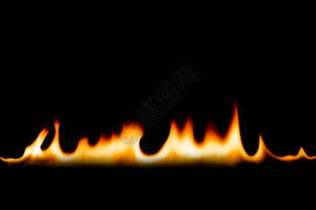 运动冒险危抽象艺术黑色背景的火焰燃烧红色热火花上升烈橙光闪耀的飞行粒子图片
