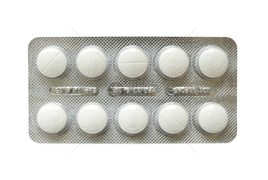 白色药片