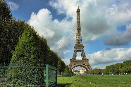 205年1月法国巴黎详情蓝色的凯旋门颜图片