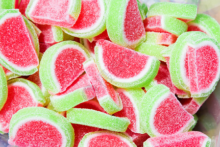 西瓜形状的糖果图片