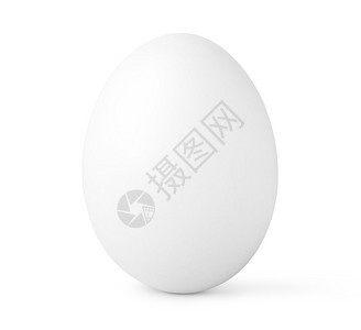 蛋黄鸟一个白孤立在色背景一个蛋有机的图片