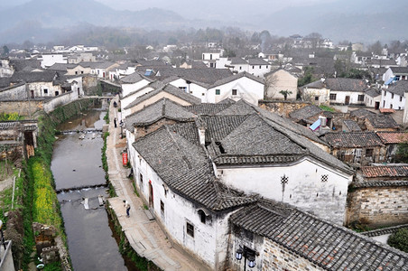 历史东一个著名古城的风景观旅行图片