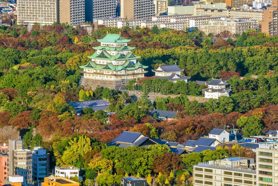 日本名古屋城市建筑图片