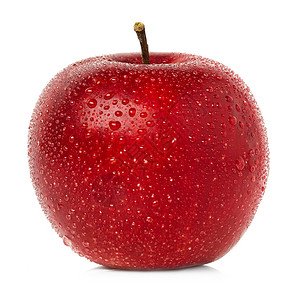 有机的营养健康红苹果图片
