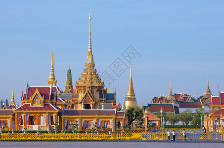 传统的泰国在Bangkok泰王国的皇家和圣殿旅游老的图片