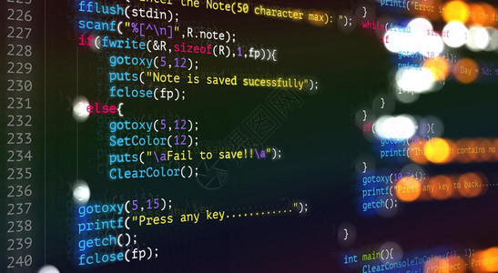 编程代码屏幕设计员C编程序制作员C软件的计算机脚本和技术背景使用语言和教学技术背景C程序员数字的那空图片