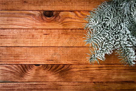 木制的绿色老圣诞节背景图片