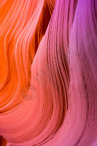 羚羊洞穴美国亚利桑那州Page附近纳瓦霍保留地的AntelopeCanyon景观图片
