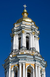 冲天炉旅行文化美丽的大修道院钟楼基辅佩乔尔斯克修道院乌兰图片
