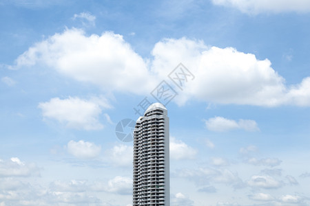 结构体天空云中最高的建筑在云中央城市的户外图片