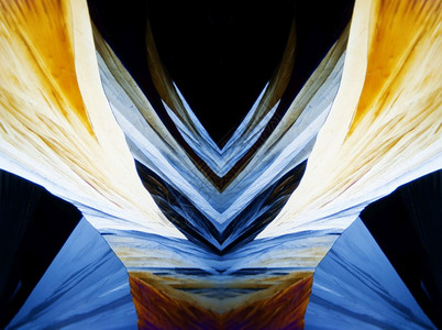 镜反微晶体摄影深奥的幻想面纱图片素材