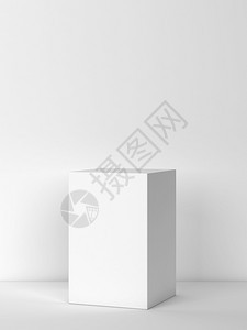 干净的现代以简单讲台为产品展示平的最小场景3d插图立方体图片