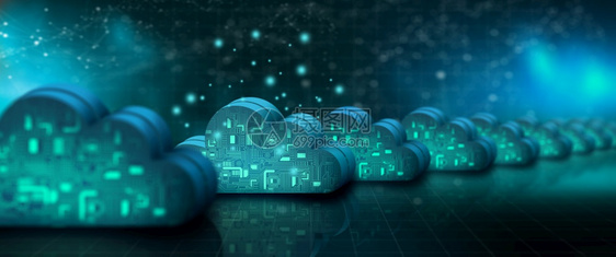 有关数据网络的云计算技术互联网具有技术背景云服务储存概念3D等技术背景云存储服务信息贮等距图片