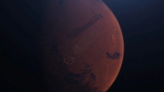 太阳抽象的美丽国航天局提供的这张图中火星轨道在空间的3D成像带有明亮弹坑和火星山脉部分由美国航天局提供图片