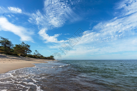 支撑地平线海滩波罗的岸沙漠暴风雨和沙滩暴风雨的海和沙岸波罗岸图片