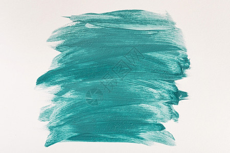 中风平面蓝色油漆笔刷表面滚轴目的图片