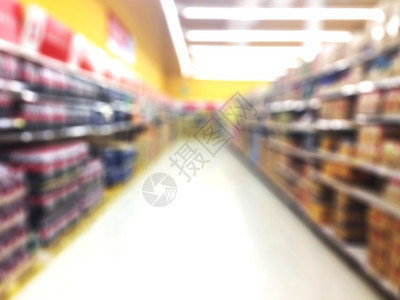 食物摘要模糊的超市和购物商场内地零售店背景介绍分配里面图片