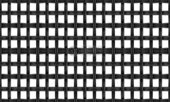 3d使黑色金属链条有铁丝网格白色背景上孤立的剪切路径建造盘子形象的图片