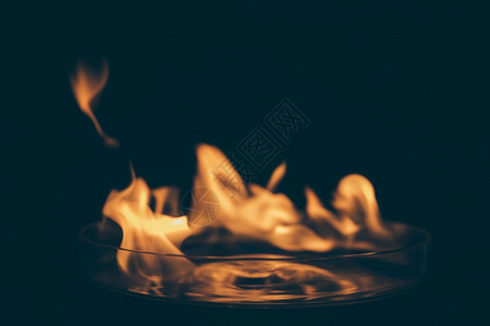 魔鬼解析度运动抽象火焰黑色背景高分辨率照片抽象火焰黑色背景高质量照片图片