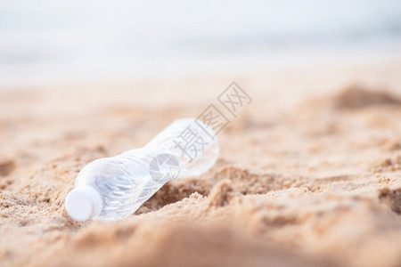 水污染海上垃圾瓶子肮脏的图片