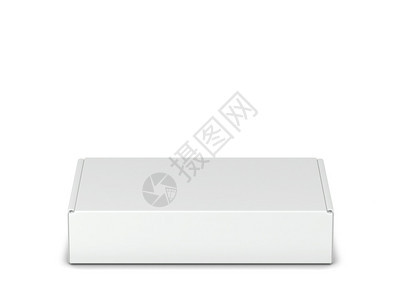 购物晋升薄饼包装盒模型3d插图白色背景上孤立的空白袋门户14图片