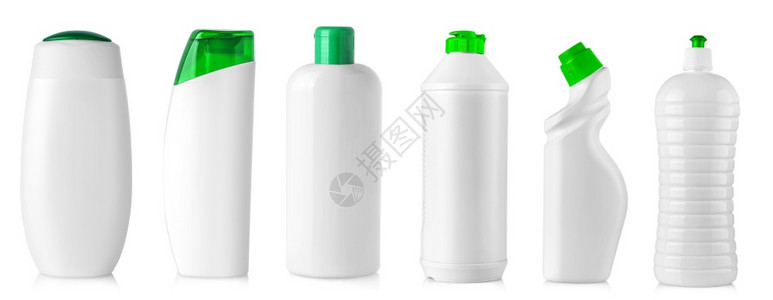产品肥皂孤立背景上的白色空塑料瓶孤立背景上的白色空塑料瓶特写身体图片