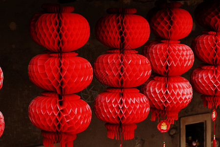 亚洲传统的中式红绿灯侠节日图片