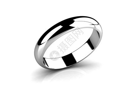 光泽美结婚戒指3D链礼图片