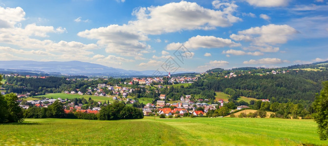 乡村的地标奥利农村概况对Alpen村的看法全景图片