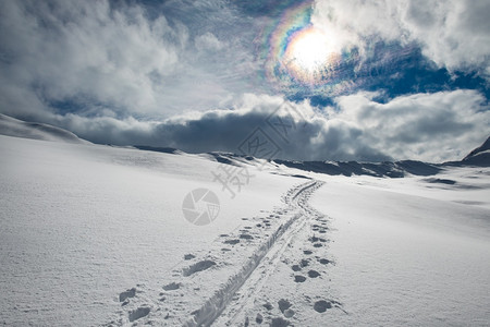 冬季雪景风光图片