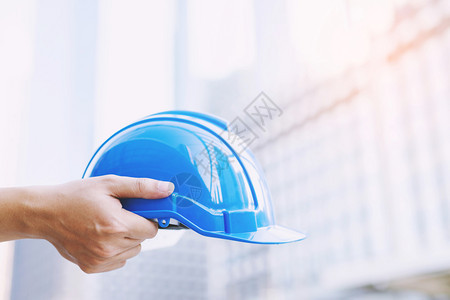 帽子警告商业用于工程师安全的头盔图片