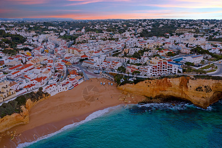 来自葡萄牙阿尔加维的卡沃埃罗航空公司目的地海景全图片