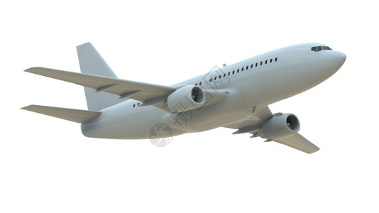 空客新冠旅游AironWhite的商业客机假期航空运输客机起飞行和航空线公司标志货运服务3d插图图片