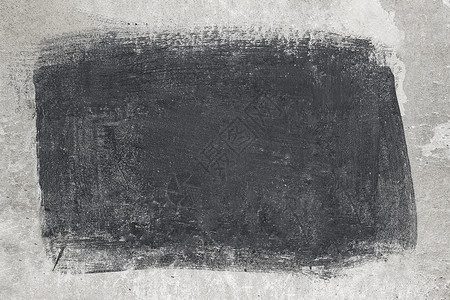 复古的弄脏一种灰石墙有黑色矩形角点的灰石壁背景设计图纸图片