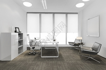 架子商业3d在高楼办公大上提供商务会议室公司图片