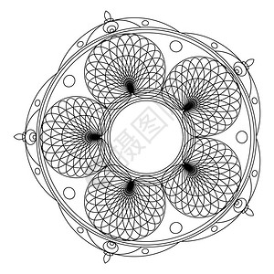彩色书籍装饰黑白圆形花朵首饰非常规花型东方和反压力治疗模式的Mandalas彩色书籍装饰黑白圆桌面花牌首饰东方和抗压力治疗模式瑜图片
