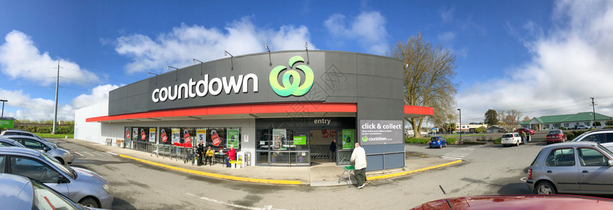 八月这是新西兰一家全套服务超级市连锁和WoolworthsNZ的子公司2018年月3日208年月3日仓库消费者背景图片