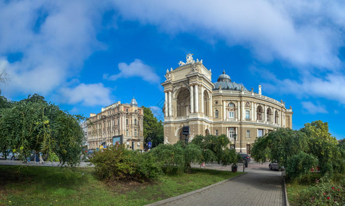 欧洲夏天旅游乌克兰奥德萨Odessa09128乌克兰奥德萨Odessa歌剧和芭蕾舞团学术戏剧图片