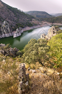 荒芜之地天文台SaltodelGitano观测台Tajo河Monfrague公园SPAZEPA生物圈保护区卡塞雷斯省西班牙埃特雷图片