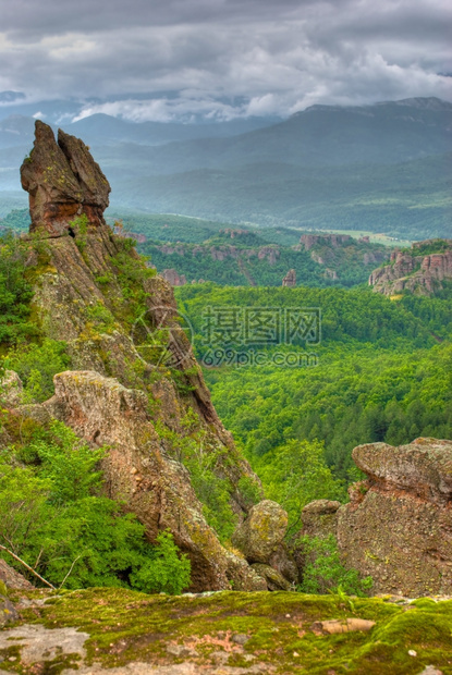 岩层Belogradchishkiskali保加利亚户外砂岩令人惊叹的图片