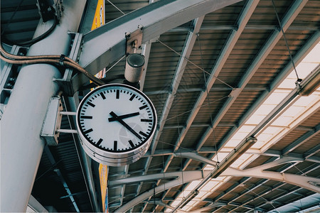 火车站的大钟历史拨号模拟图片