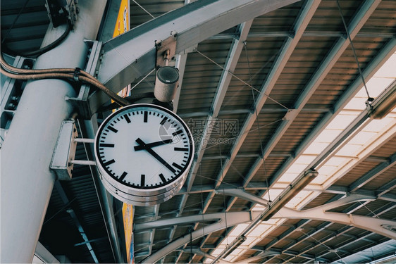 火车站的大钟历史拨号模拟图片