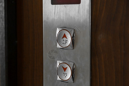 电梯调用按钮有选择焦点浅深度字段酒店技术经典的图片