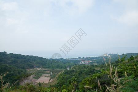 自然天堂亚洲泰国帕塔市KohLarn的吸引力旅游者休息地图片