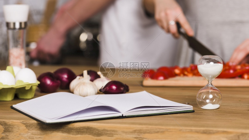 食谱书沙漏厨房特点笔记师图片