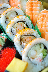 寿司包食物章鱼文化图片