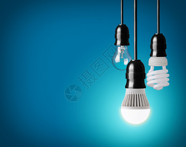 白炽灯领导保护挂tungsten灯泡节能和LED灯泡图片