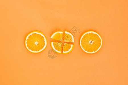 堆叠的颜色三片橙分辨率和高品质的美丽照片三橙色高质量和清晰度的漂亮照片概念质量和清晰度解析图片